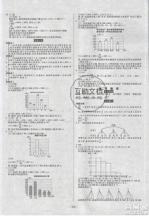 2020年河南中考风向标初中总复习数学答案