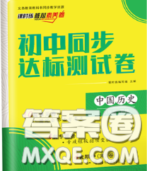 2020春课时练核心素养卷初中同步达标测试卷八年级历史下册答案 2020春课时练核心素养卷初中同步达标测试卷八年级历史下册答案