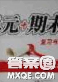2020单元加期末复习与测试八年级语文下册人教版答案 2020单元加期末复习与测试八年级语文下册人教版答案