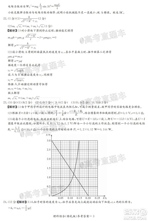 炎德英才大联考雅礼中学2020届高考模拟卷二理科综合试题及答案