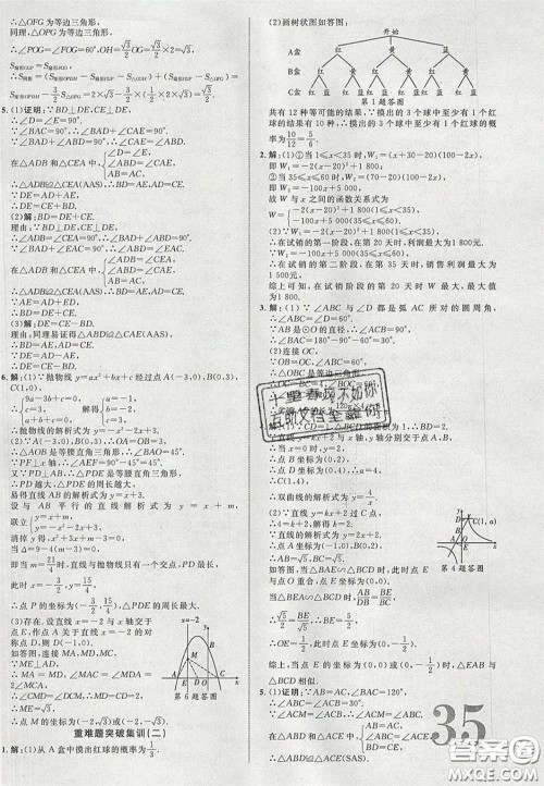 2020年中教联贵州中考新突破数学贵阳版答案 2020年中教联贵州中考新突破数学贵阳版答案