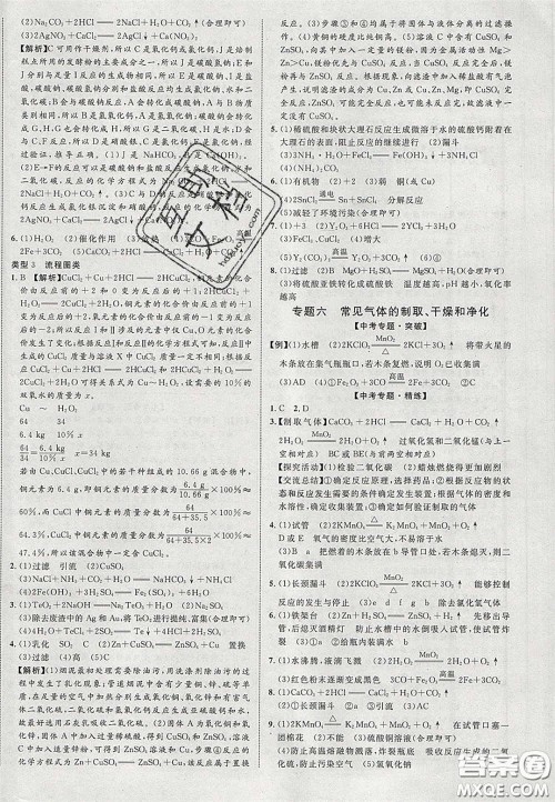 2020年中教联贵州中考新突破化学贵阳版答案 2020年中教联贵州中考新突破化学贵阳版答案