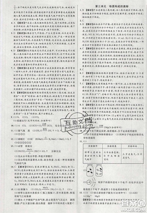 2020年中教联贵州中考新突破化学贵阳版答案 2020年中教联贵州中考新突破化学贵阳版答案