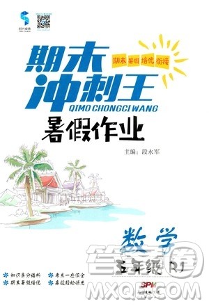 2020年期末冲刺王暑假作业数学五年级RJ人教版参考答案