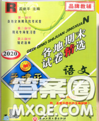 2020年孟建平各地期末试卷精选三年级语文下册人教版答案