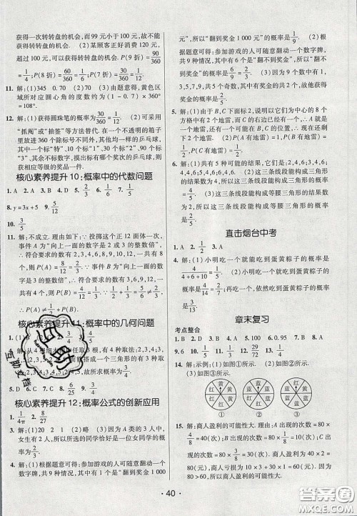 2020年同行学案学练测七年级数学下册鲁教版烟台专版答案 2020年同行学案学练测七年级数学下册鲁教版烟台专版答案