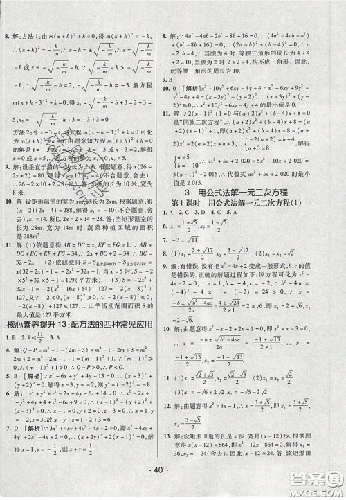 2020年同行学案学练测八年级数学下册鲁教版烟台专版答案 2020年同行学案学练测八年级数学下册鲁教版烟台专版答案
