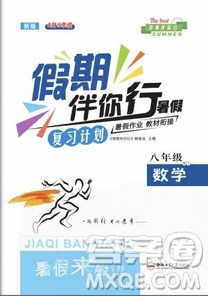 2020年假期伴你行暑假复习计划数学八年级人教版参考答案