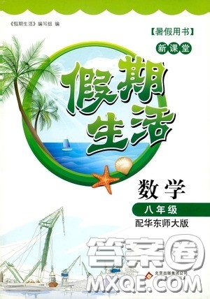 北京教育出版社2020新课堂假期生活暑假用书八年级数学华东师大版答案