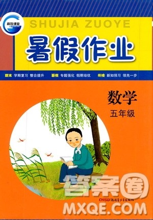 新疆青少年出版社2020年暑假作业数学五年级参考答案 新疆青少年出版社2020年暑假作业数学五年级参考答案