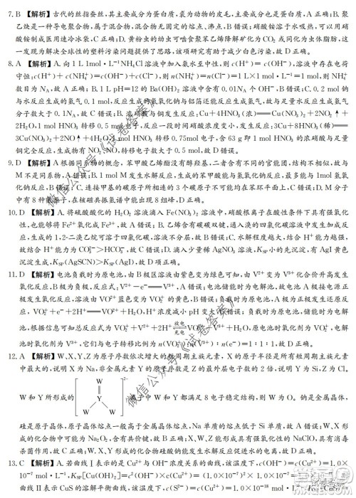 2020年高考全国卷考前冲刺演练精品密卷II理科综合试题及答案 2020年高考全国卷考前冲刺演练精品密卷II理科综合试题及答案