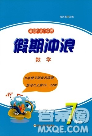 合肥工业大学出版社2020年暑假作业升级版假期冲浪数学七年级参考答案 合肥工业大学出版社2020年暑假作业升级版假期冲浪数学七年级参考答案