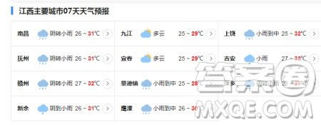 2020江西高考当天天气怎么样 2020江西高考当天天气情况