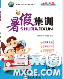 2020年暑假集训小升初衔接教材一年级语文人教版答案