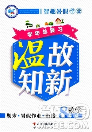 2020年智趣暑假作业学年总复习温故知新数学八年级人教版参考答案 2020年智趣暑假作业学年总复习温故知新数学八年级人教版参考答案
