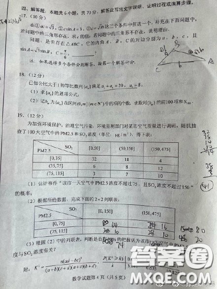 2020山东省高考数学新高考卷一试题及答案