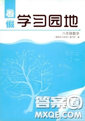 河南人民出版社2020暑假学习园地八年级数学答案