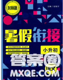 宁波出版社2020新版名师派暑假衔接小升初语文答案 宁波出版社2020新版名师派暑假衔接小升初语文答案