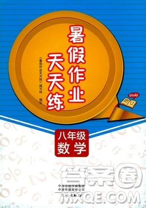 文心出版社2020年暑假作业天天练八年级数学人教版参考答案