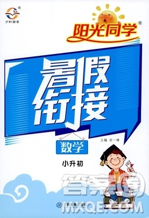 江西教育出版社2020年阳光同学暑假衔接小升初数学人教版参考答案