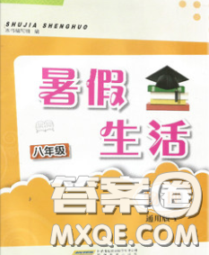 安徽教育出版社2020年暑假生活八年级物理通用版Y答案