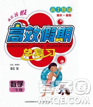 2020年本土教辅赢在暑假高效假期总复习三年级数学北师大版答案 2020年本土教辅赢在暑假高效假期总复习三年级数学北师大版答案