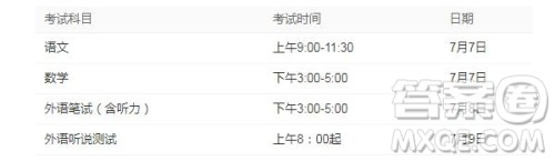 2020上海高考时间如何安排 2020上海高考时间如何安排