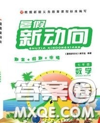 北京时代华文书局2020年暑假新动向七年级数学人教版答案 北京时代华文书局2020年暑假新动向七年级数学人教版答案