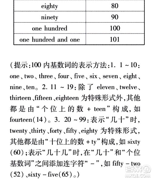 2020年假日知新暑假学习与生活四年级英语学习版参考答案 2020年假日知新暑假学习与生活四年级英语学习版参考答案