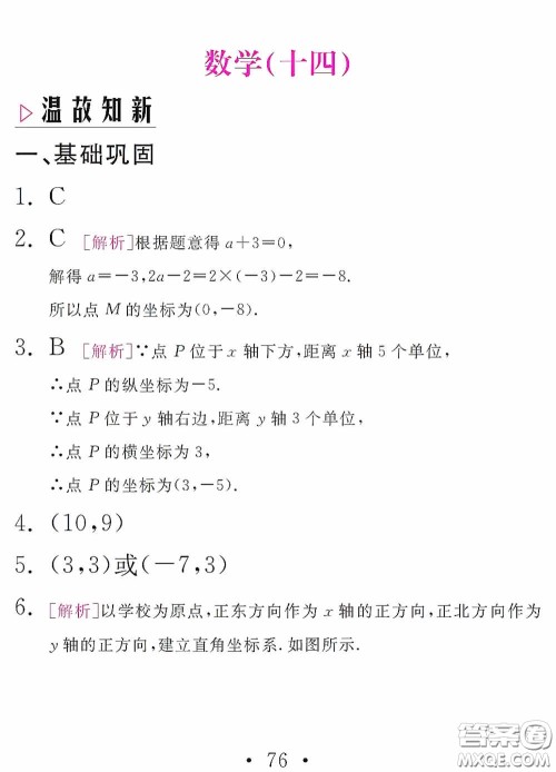 团结出版社2021精彩暑假数学八年级通用版答案 团结出版社2021精彩暑假数学八年级通用版答案