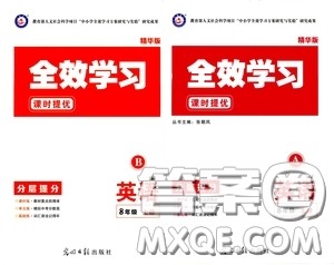 2020全效学习课时提优八年级英语上册人教版精华版答案 2020全效学习课时提优八年级英语上册人教版精华版答案