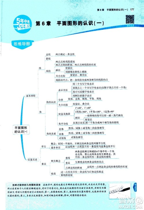 教育科学出版社2020秋5年中考3年模拟全解版初中数学七年级上册苏科版参考答案