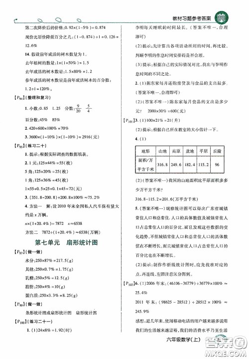 开明出版社2020万向思维倍速学习法六年级数学上册人教版答案 开明出版社2020万向思维倍速学习法六年级数学上册人教版答案