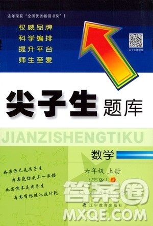 辽宁教育出版社2020秋尖子生题库数学六年级上册BS北师版参考答案