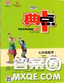 荣德基2020秋新版综合应用创新题典中点七年级数学上册华师版答案