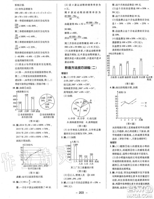 荣德基2020秋新版综合应用创新题典中点八年级数学上册华师版答案