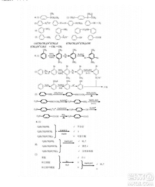 高等教育出版社2020有机化学第三版课后习题答案 高等教育出版社2020有机化学第三版课后习题答案