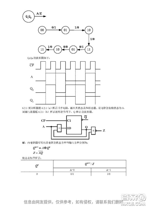 高等教育出版社2020电子技术基础数字部分第5版课后习题答案