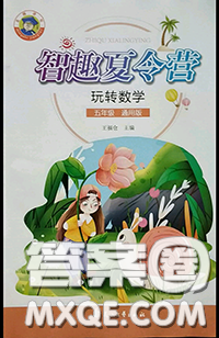 2020年智趣夏令营玩转数学五年级通用版参考答案