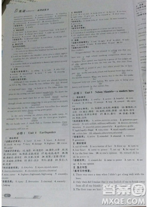 知识出版社2019高考总复习优化设计英语RJ人教版答案 知识出版社2019高考总复习优化设计英语RJ人教版答案