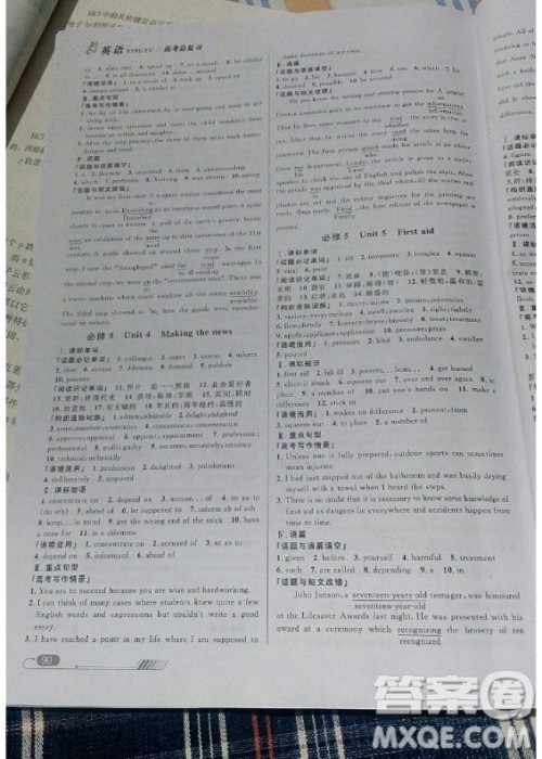 知识出版社2019高考总复习优化设计英语RJ人教版答案 知识出版社2019高考总复习优化设计英语RJ人教版答案