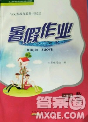 黄山出版社2020年暑假作业七年级数学沪科版答案