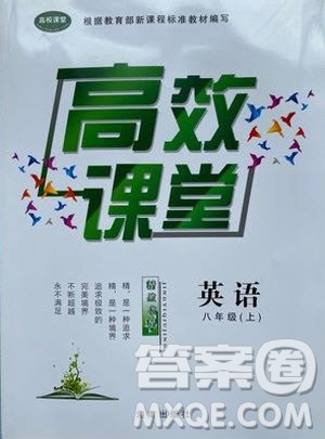 南海出版社2020年高效课堂英语八年级上册仁爱版答案 南海出版社2020年高效课堂英语八年级上册仁爱版答案