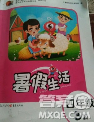 重庆出版社2020年暑假生活四年级B版参考答案 重庆出版社2020年暑假生活四年级B版参考答案