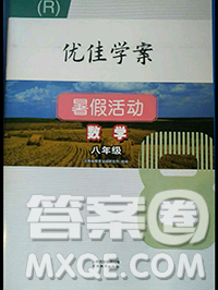 2020年优佳学案暑假活动八年级数学人教版参考答案