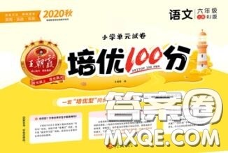 2020年秋王朝霞培优100分六年级语文上册人教版参考答案