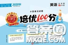 2020年秋王朝霞培优100分五年级英语上册外研版参考答案 2020年秋王朝霞培优100分五年级英语上册外研版参考答案