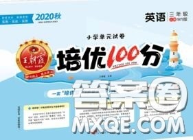 2020年秋王朝霞培优100分三年级英语上册外研版参考答案