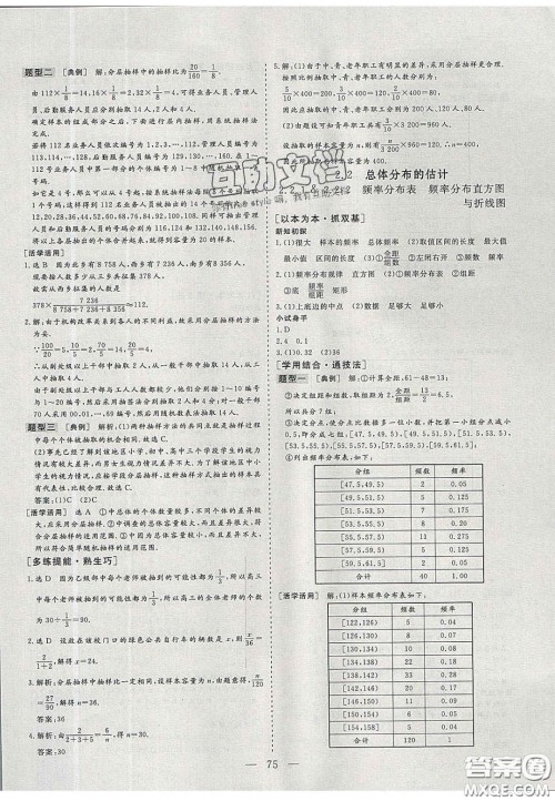 2020三维设计高中新课标同步课堂数学必修3苏教版答案