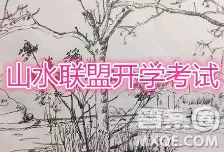 2020学年第一学期山水联盟开学考试高三年级英语试题及答案 2020学年第一学期山水联盟开学考试高三年级英语试题及答案